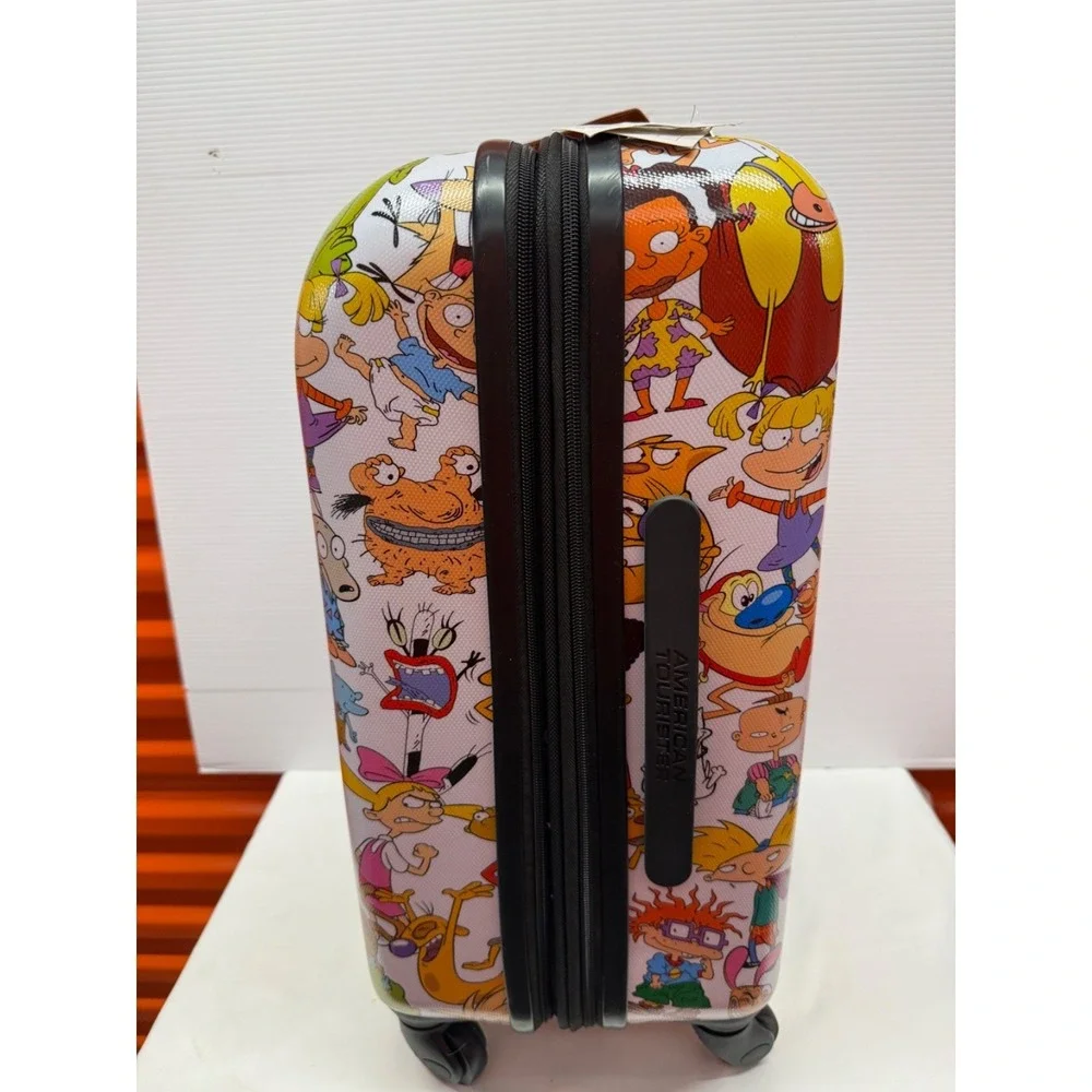 American Tourister Nickelodeon 90's Hardside Spinner CARRY ON Suitcase 20